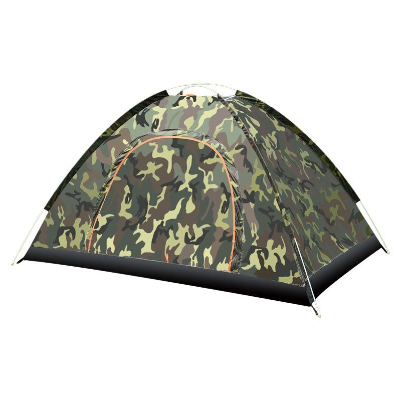 Outdoor Camping Fully Automatic Portable Folding Camping Tent 3-4 Person Beach Tent Quick Opening Two Person Camping Set