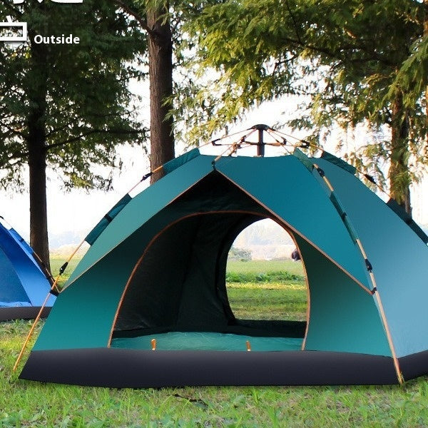 Tent outdoor folding portable camping equipment supplies automatic quick opening camping outdoor sun protection indoor