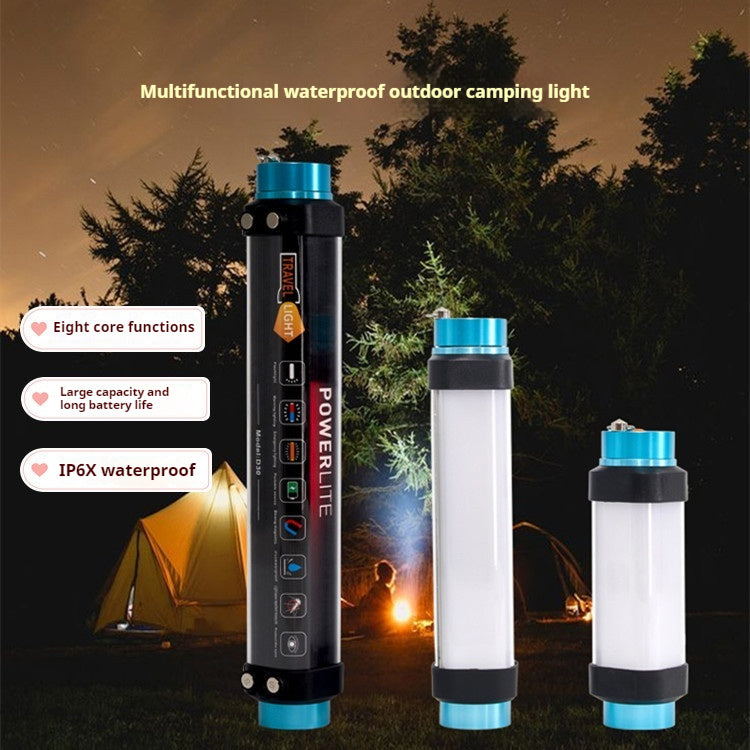 Amazon new lamp camping lamp led multi-function waterproof camping tent lamp magnetic charging mosquito repellent emergency lamp